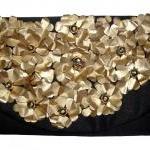 Upcycled Petal Clutch Purs..